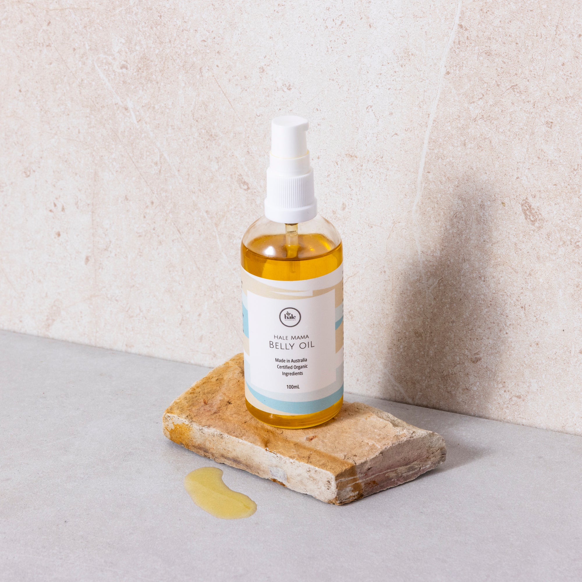 Hale Mama Belly Oil 100mL image 2